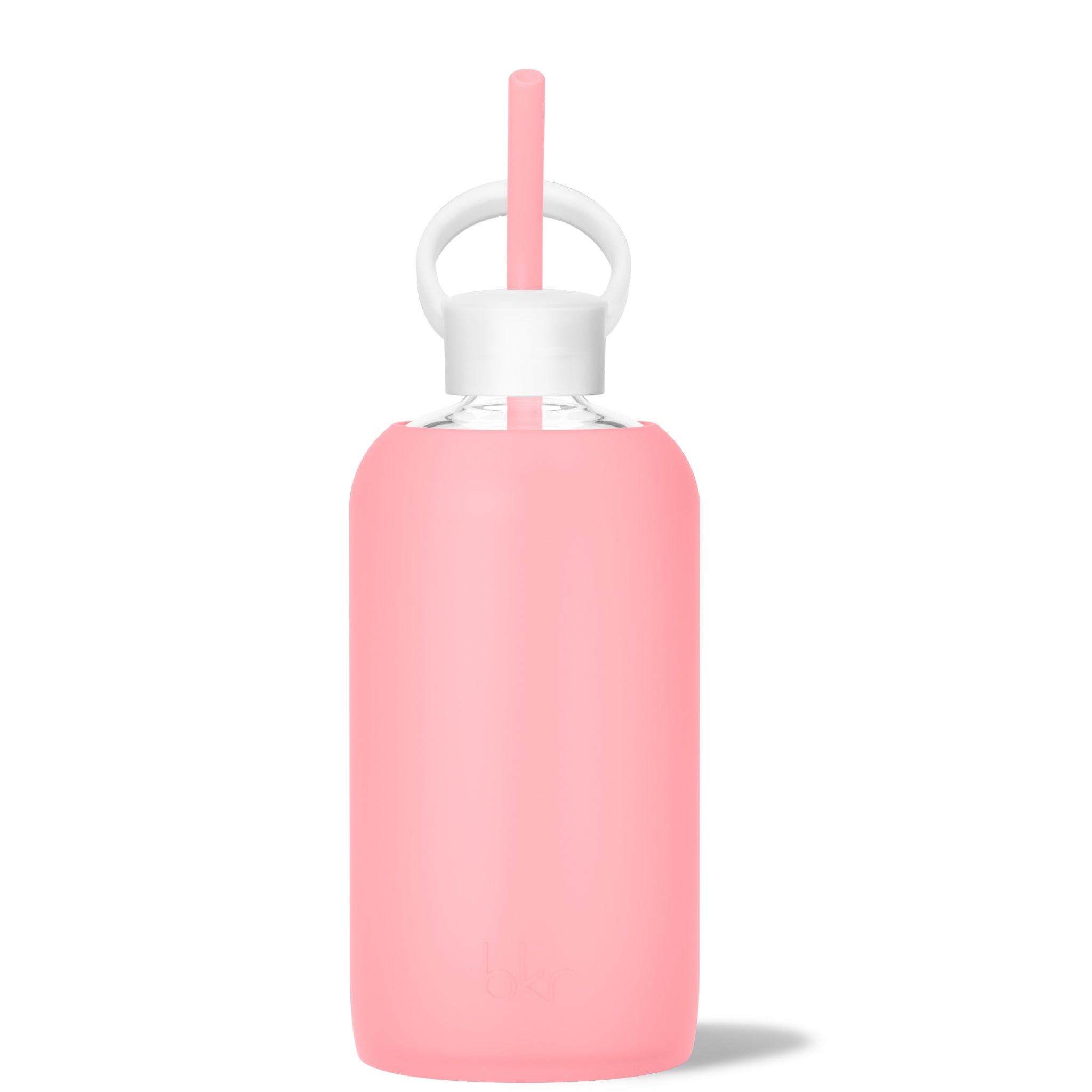 Pink Glass Water Bottle — Sprinkles Potomac