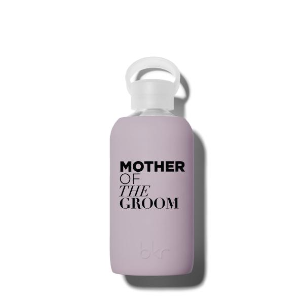 bkr Glass Water Bottle: 16oz SLOANE MOTHER OF THE GROOM 500mL (16 OZ)