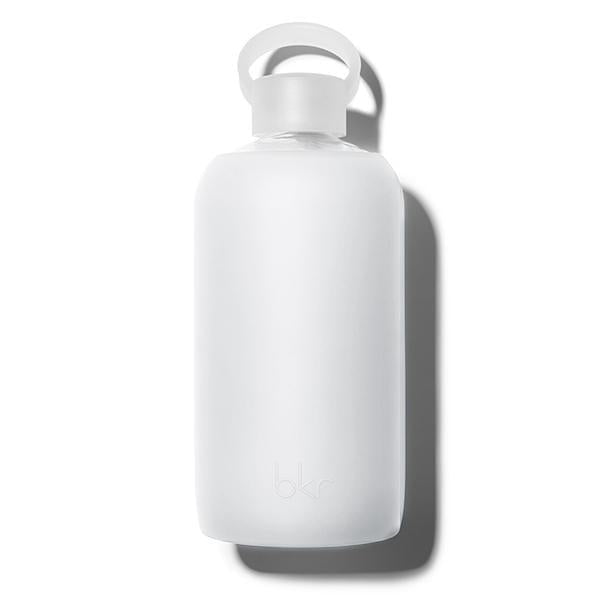 Frosted Glass Water Bottle For Fridge, For Anywhere