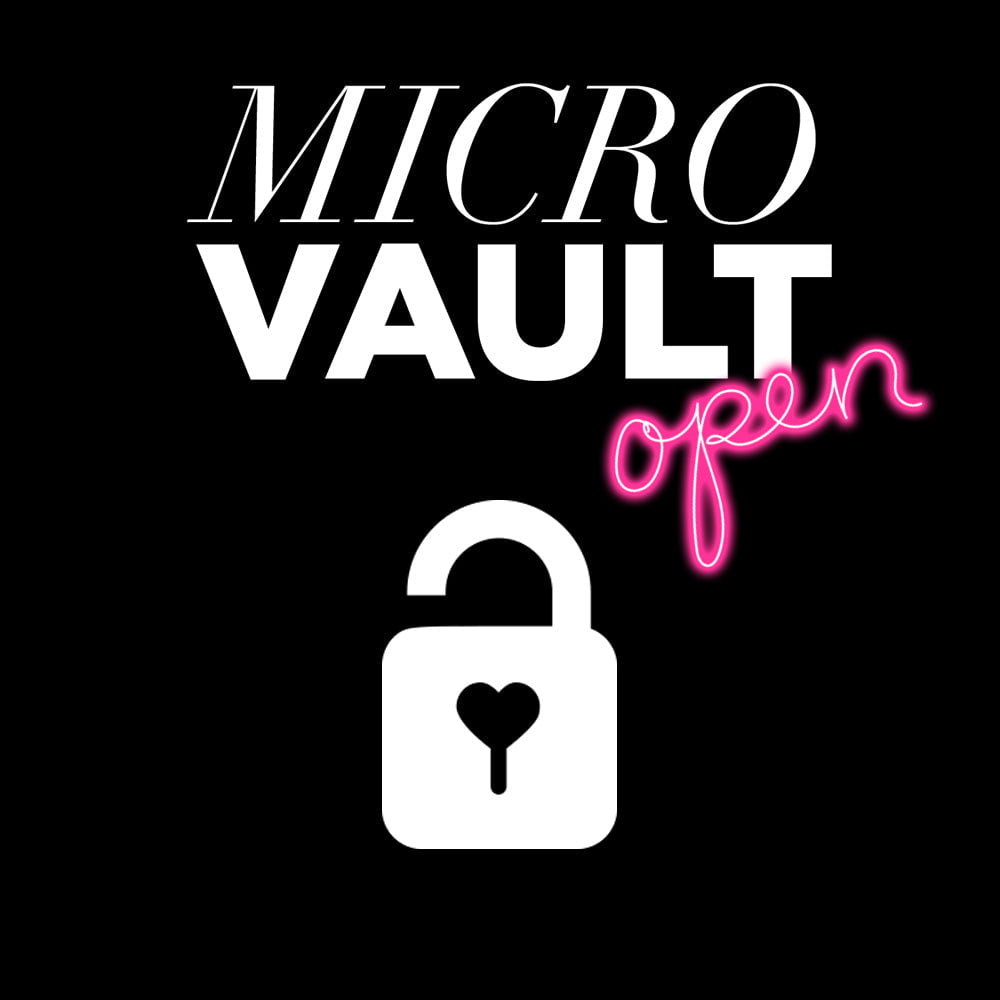 MICRO VAULT open