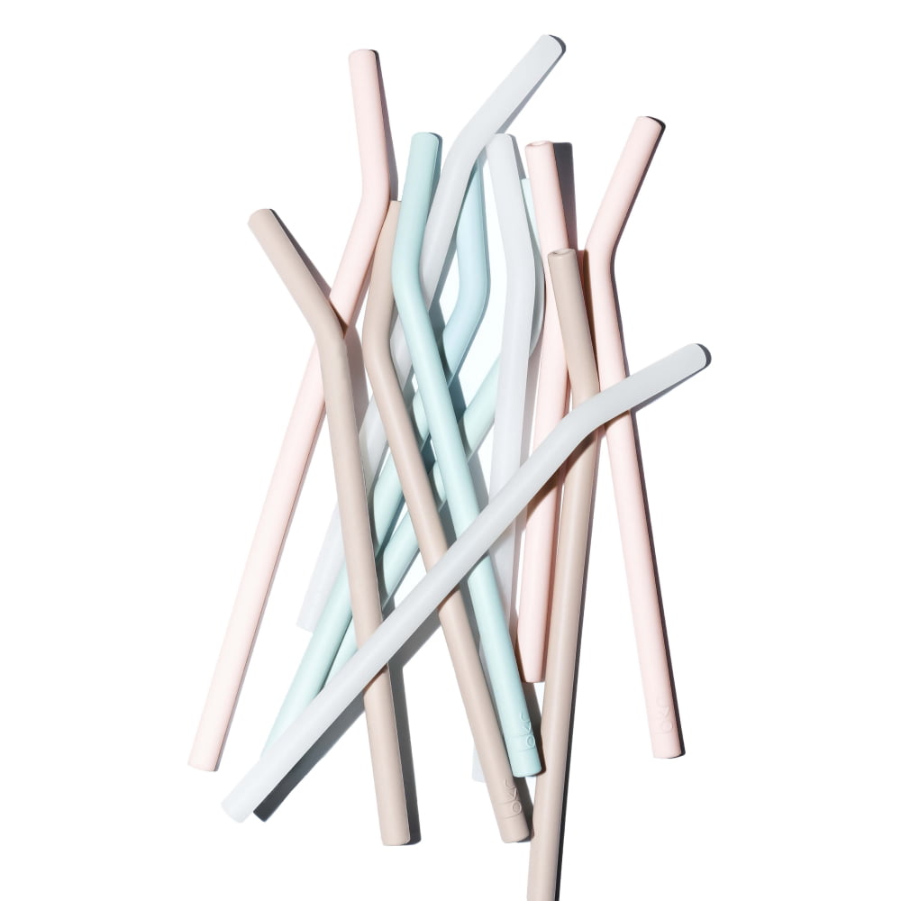 silicone straws