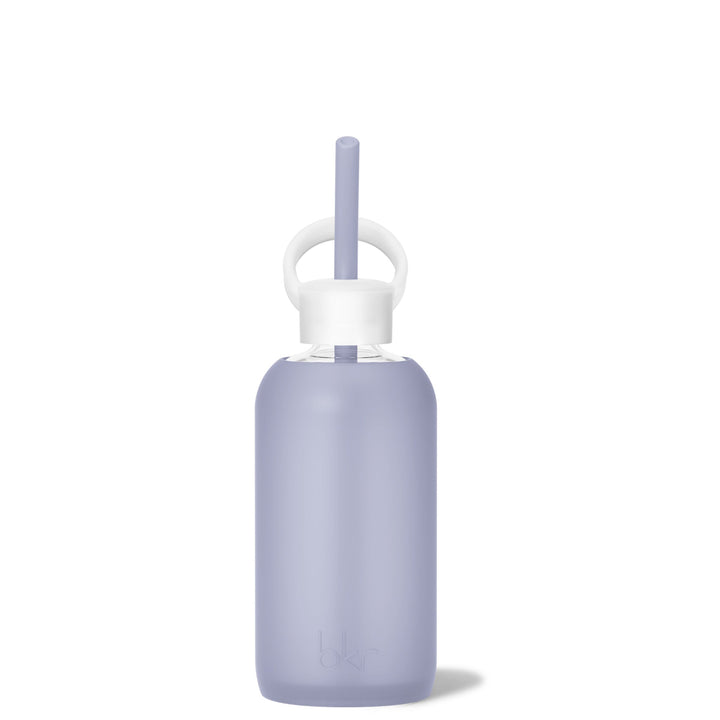 bkr Bottle Sip Kit: Glass + silicone water bottle + Silicone Straw + Straw Cap: 16oz PANDORA & THE MOONSHADOW - LITTLE BOTTLE SIP KIT 500ML (16OZ)