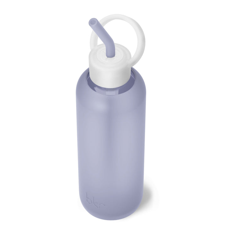 bkr Bottle Sip Kit: Glass + silicone water bottle + Silicone Straw + Straw Cap: 22oz PANDORA & THE MOONSHADOW - DEMI BOTTLE SIP KIT 650ML (22OZ)
