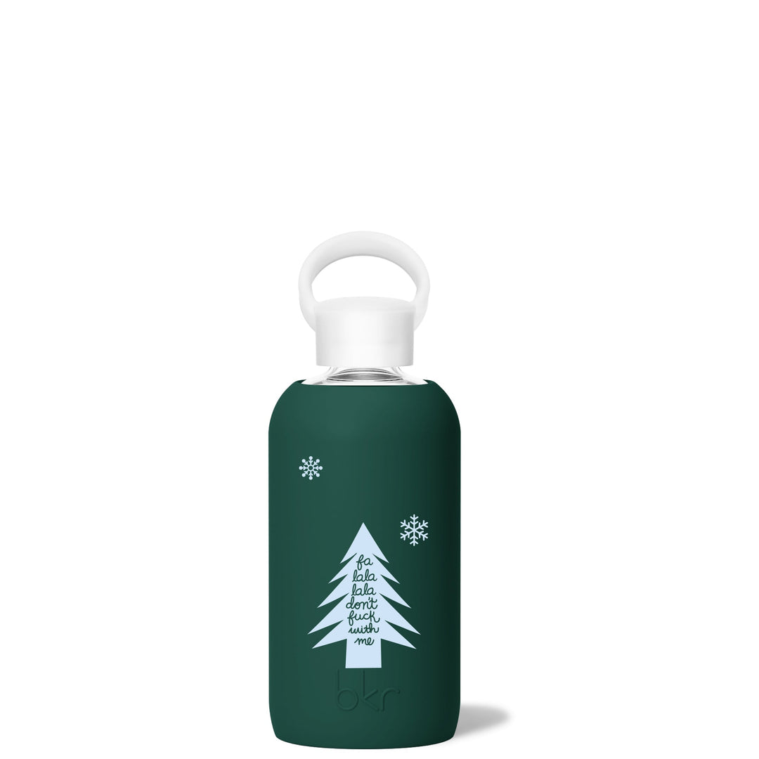 bkr Glass Water Bottle: 16oz EVERLY MERRY DON’T F WITH ME LITTLE BOTTLE 500ML (16OZ)