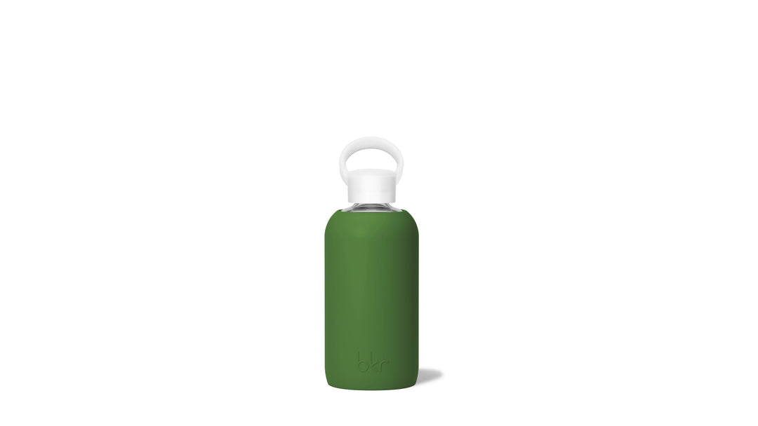 bkr Glass Water Bottle: 16oz FERN LITTLE BOTTLE 500ML (16OZ)