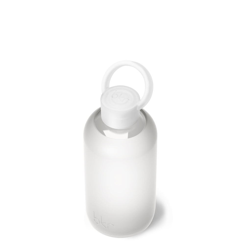 bkr Glass Water Bottle: 16oz FROST LITTLE BOTTLE 500ML (16OZ)