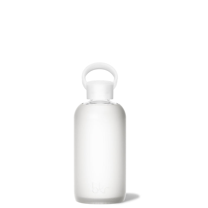 bkr Glass Water Bottle: 16oz FROST LITTLE BOTTLE 500ML (16OZ)