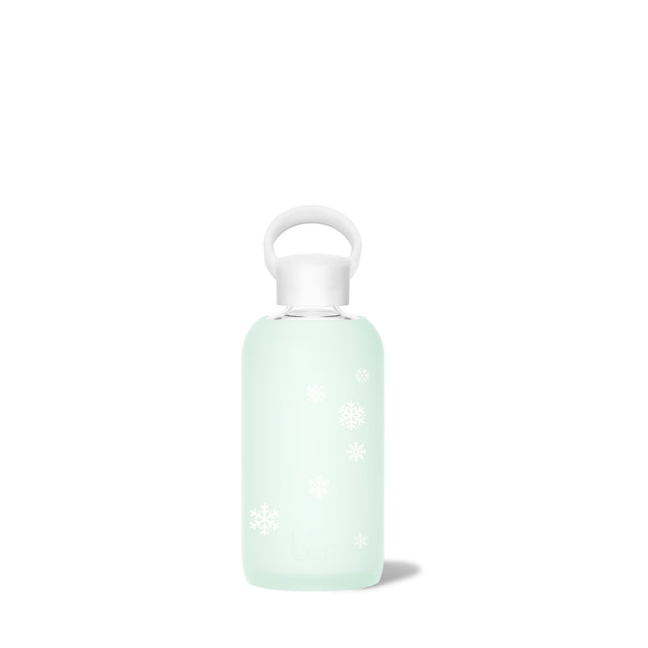 bkr Glass Water Bottle: 16oz HAVEN SNOW DAY LITTLE BOTTLE 500ML (16OZ)