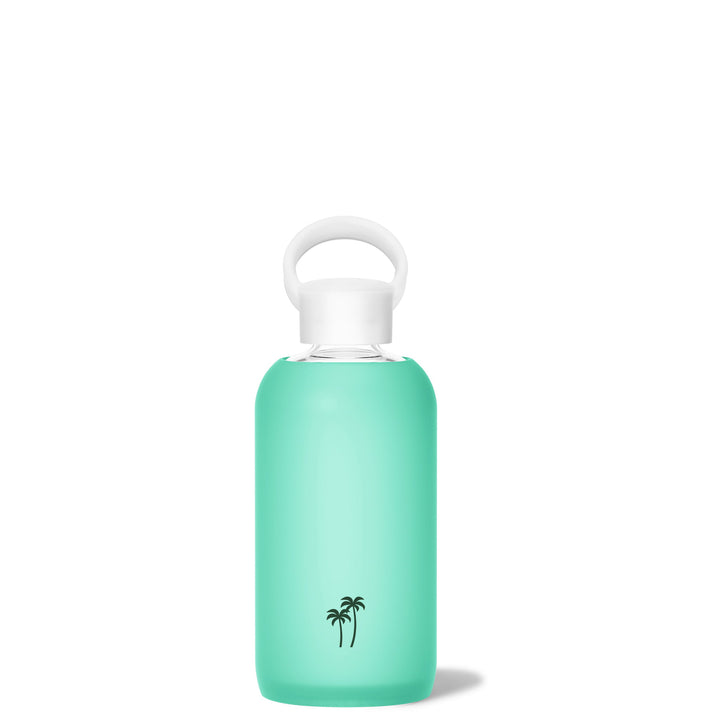 bkr Glass Water Bottle: 16oz JULES PALM TREE LITTLE BOTTLE 500ML (16OZ)