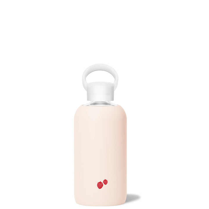 bkr Glass Water Bottle: 16oz JUNE STRAWBERRY LITTLE BOTTLE 500ML (16OZ)