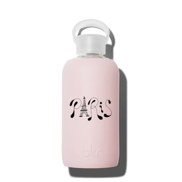 bkr Glass Water Bottle: 16oz LULU PARIS EIFFEL LITTLE BOTTLE 500ML (16OZ)
