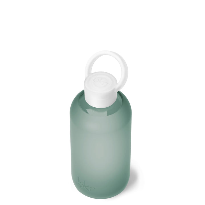 bkr Glass Water Bottle: 16oz OCEAN - LITTLE BOTTLE 500ML (16OZ)