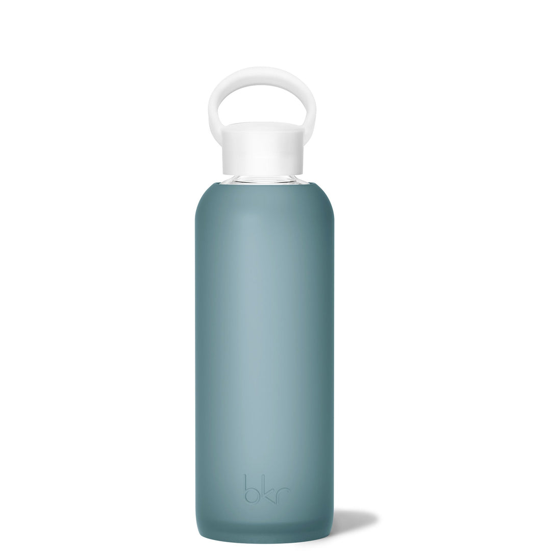 bkr Glass Water Bottle: 16oz RIVER DEMI BOTTLE 650mL (22 OZ)