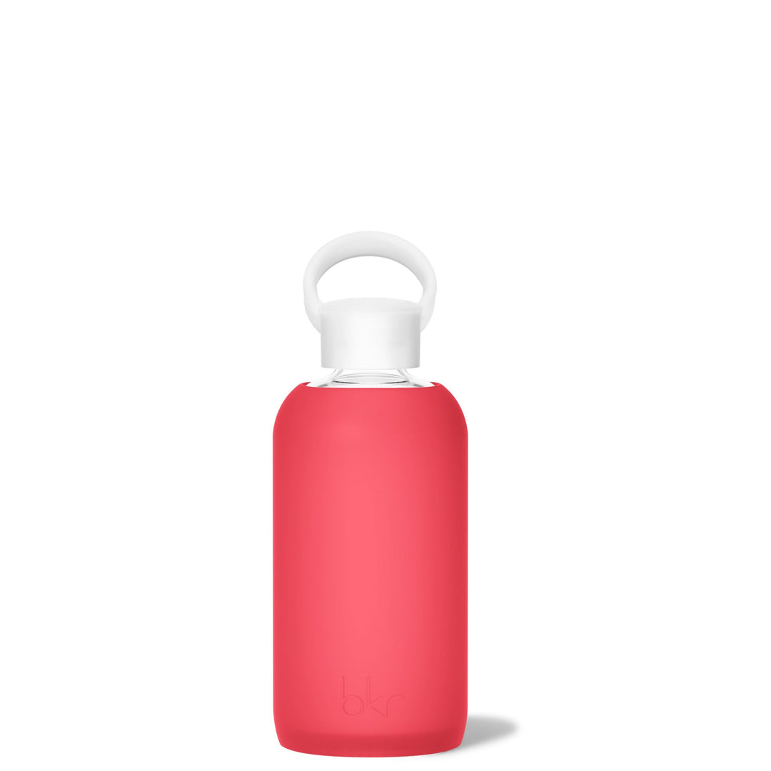 bkr Glass Water Bottle: 16oz STARLET LITTLE BOTTLE 500ML (16 OZ)