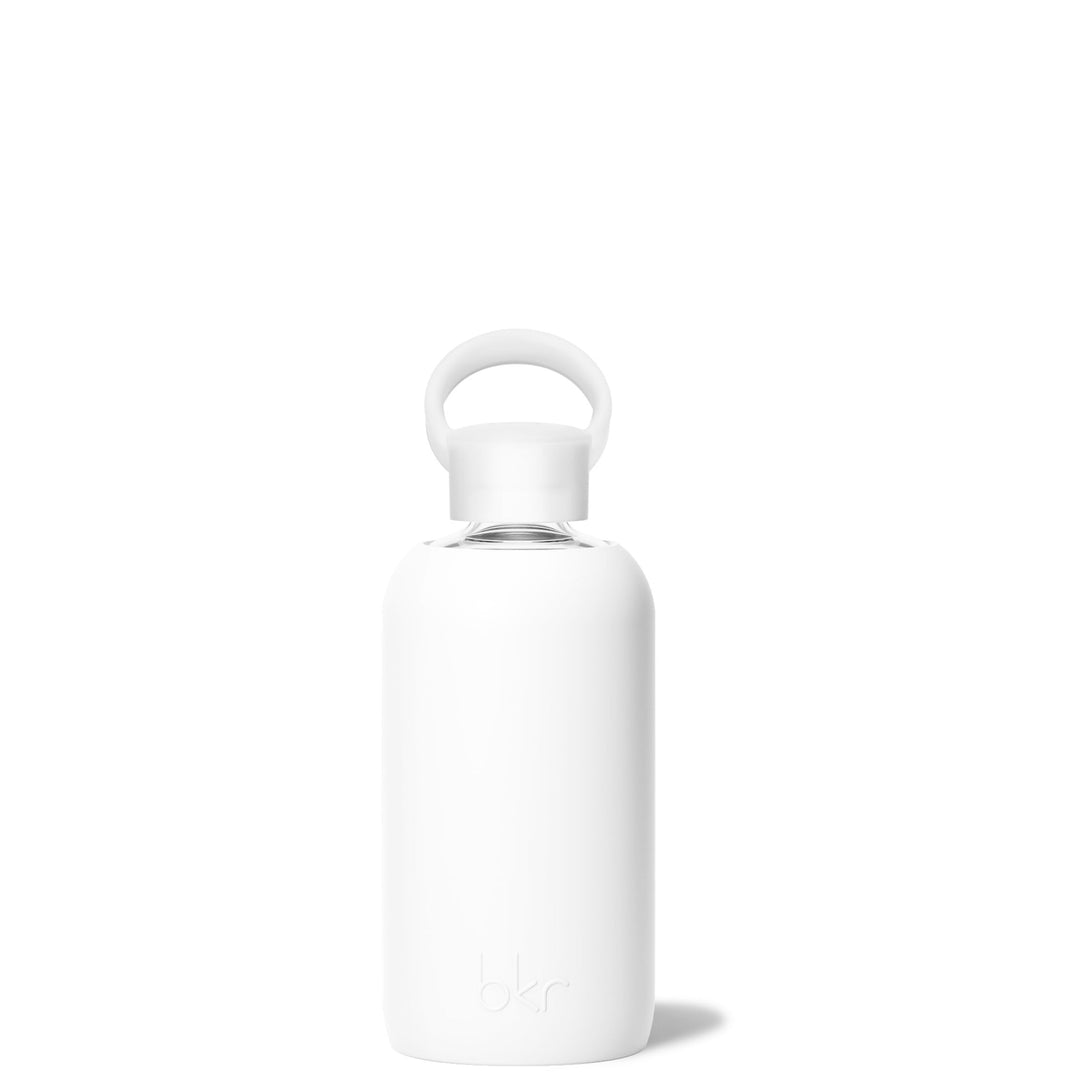 bkr Glass Water Bottle: 16oz WINTER LITTLE BOTTLE 500ML (16OZ)