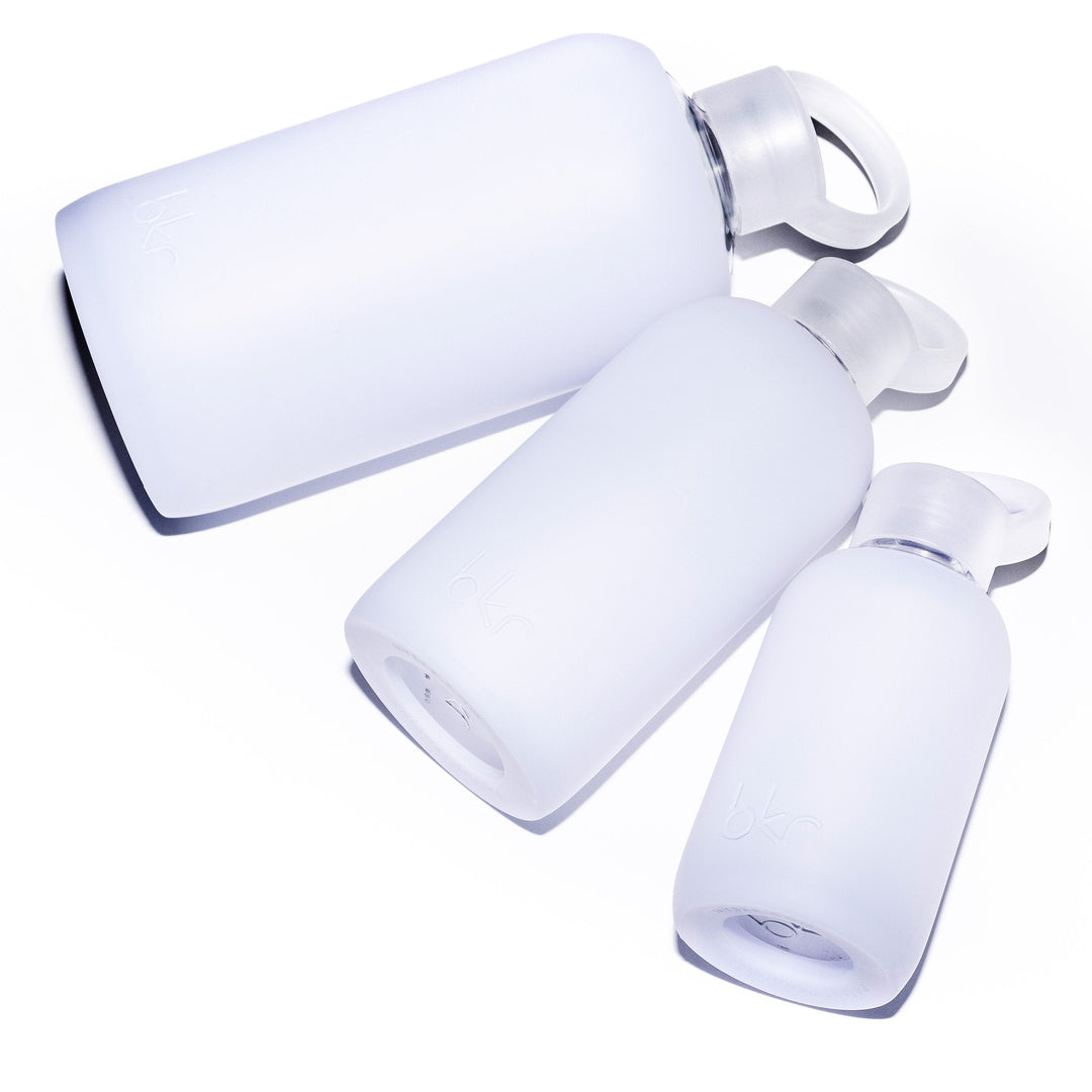 bkr Glass Water Bottle: 22oz DREAM DEMI BOTTLE 650ML (22OZ)