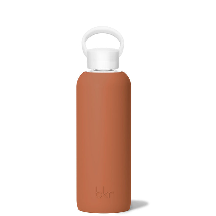 bkr Glass Water Bottle: 22oz FOX DEMI BOTTLE 650ML (22OZ)