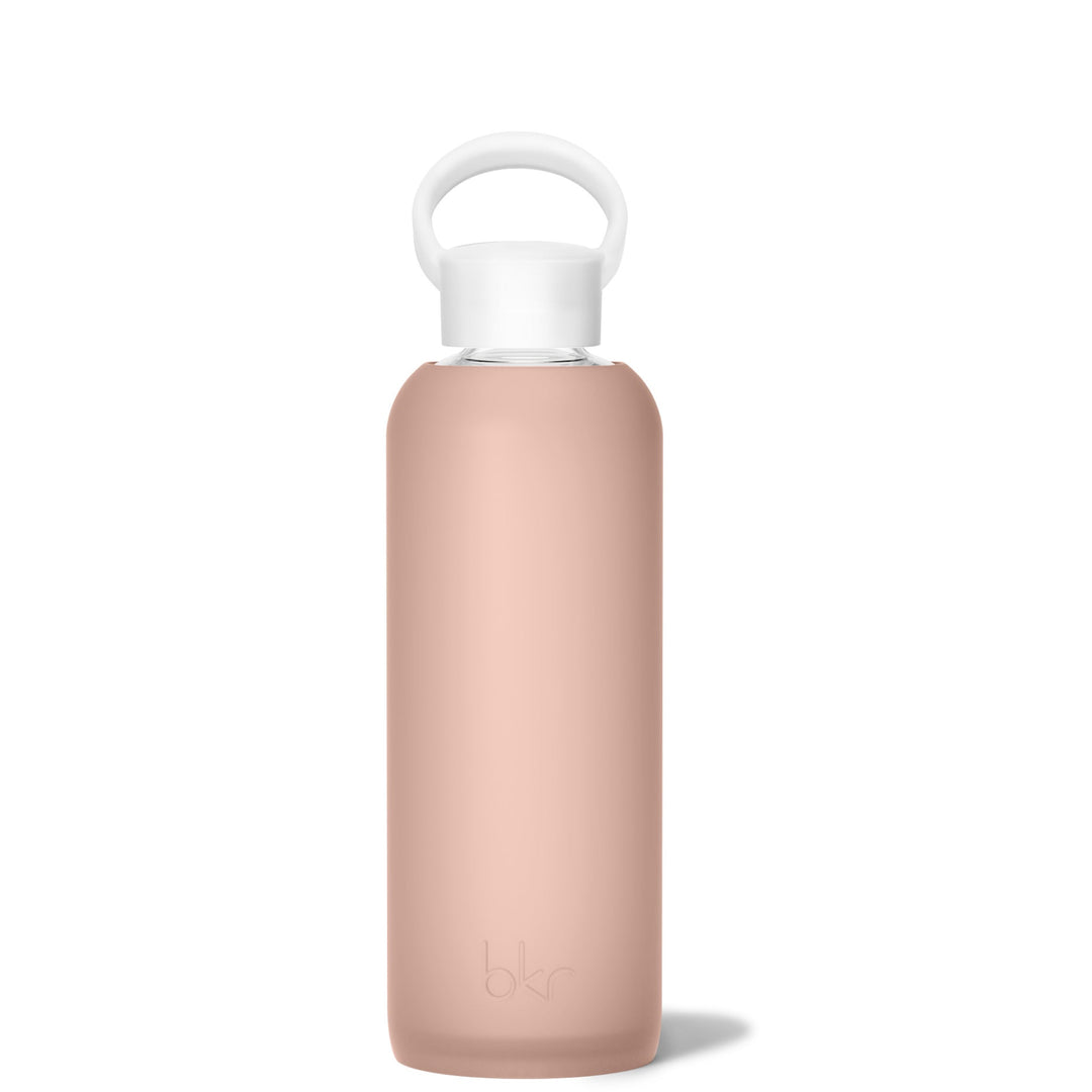 bkr Glass Water Bottle: 22oz HONEYMOON DEMI BOTTLE 650ML (22OZ)