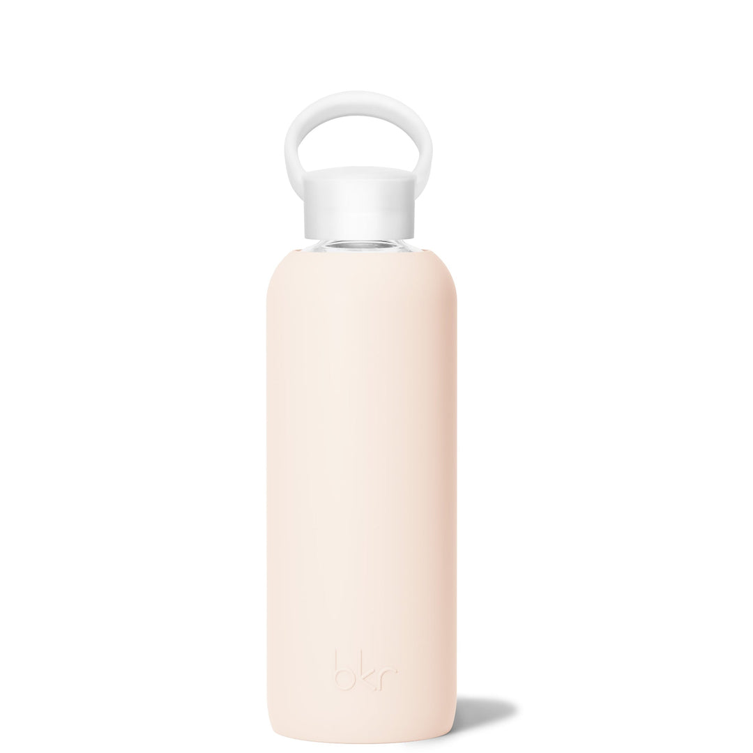 bkr Glass Water Bottle: 22oz JUNE DEMI BOTTLE 650ML (22OZ)