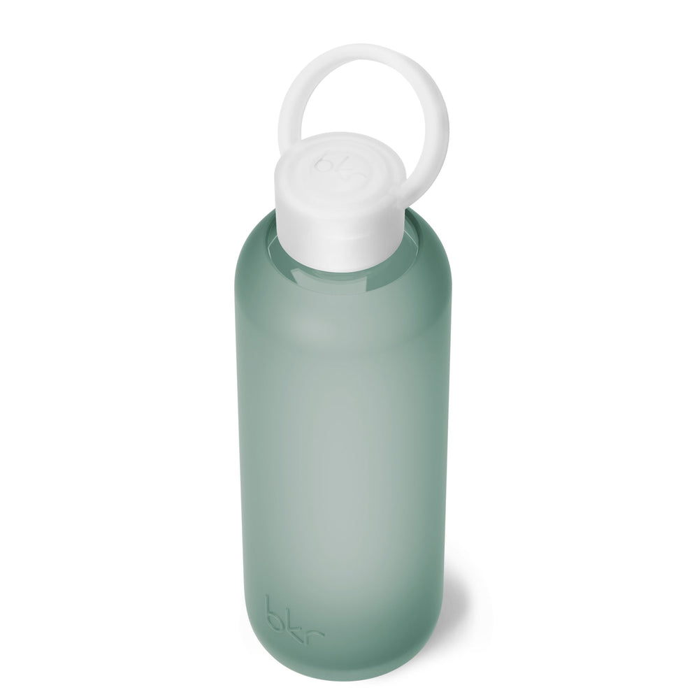 bkr Glass Water Bottle: 22oz OCEAN - DEMI BOTTLE 650ML (22OZ)