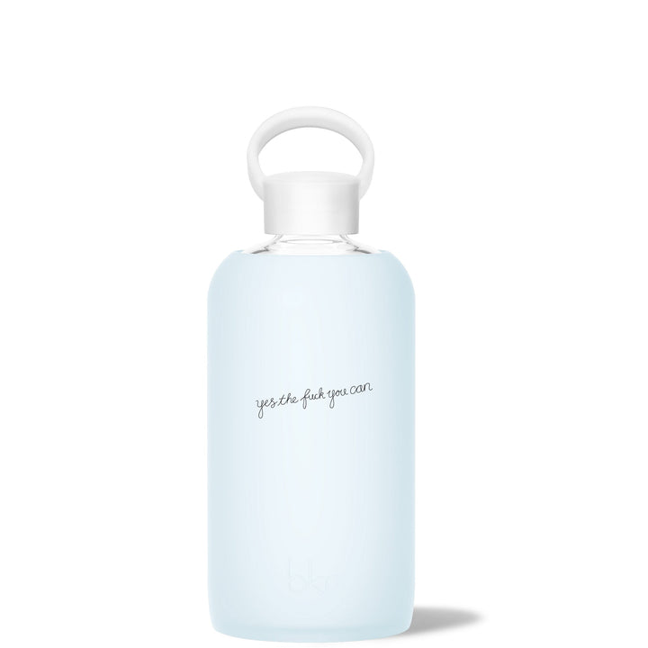 bkr Glass Water Bottle: 32oz ASTRID YES YOU CAN BIG BOTTLE 1L (32OZ)