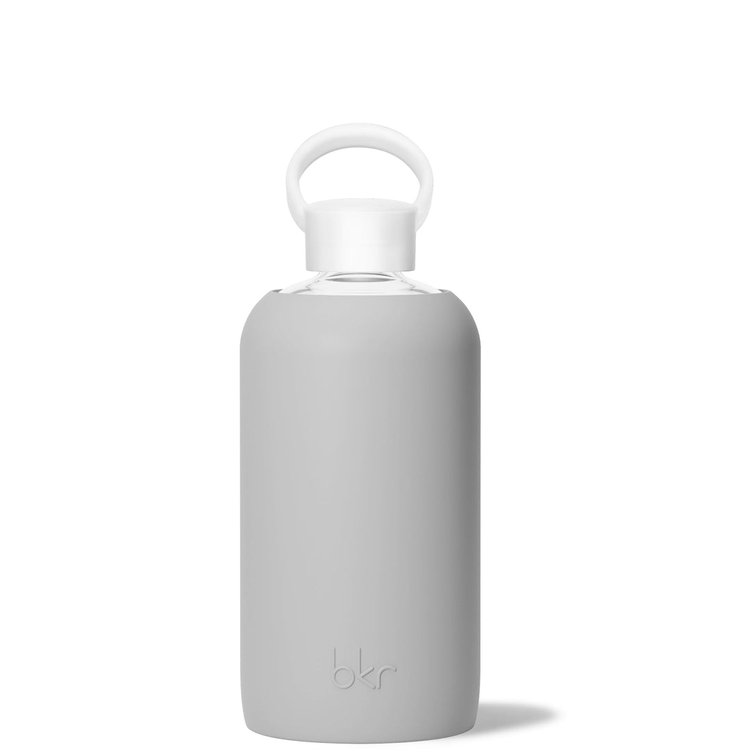 bkr Glass Water Bottle: 32oz LONDON  BIG BOTTLE 1L (32OZ)