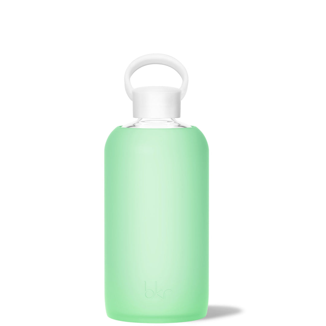 bkr Glass Water Bottle: 32oz SAINT BIG BOTTLE 1L (32OZ)