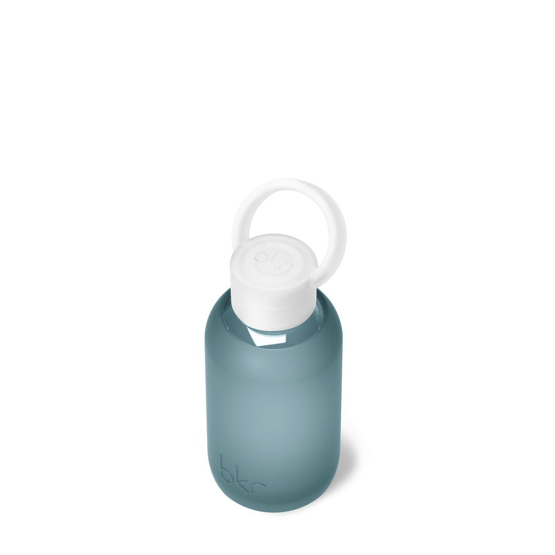 bkr Glass Water Bottle: 8oz RIVER TEENY BOTTLE 250mL (8 OZ)