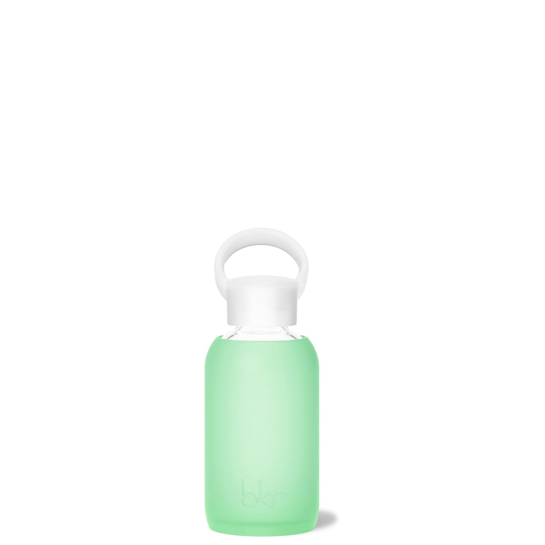 bkr Glass Water Bottle: 8oz SAINT TEENY BOTTLE 250ML (8OZ)