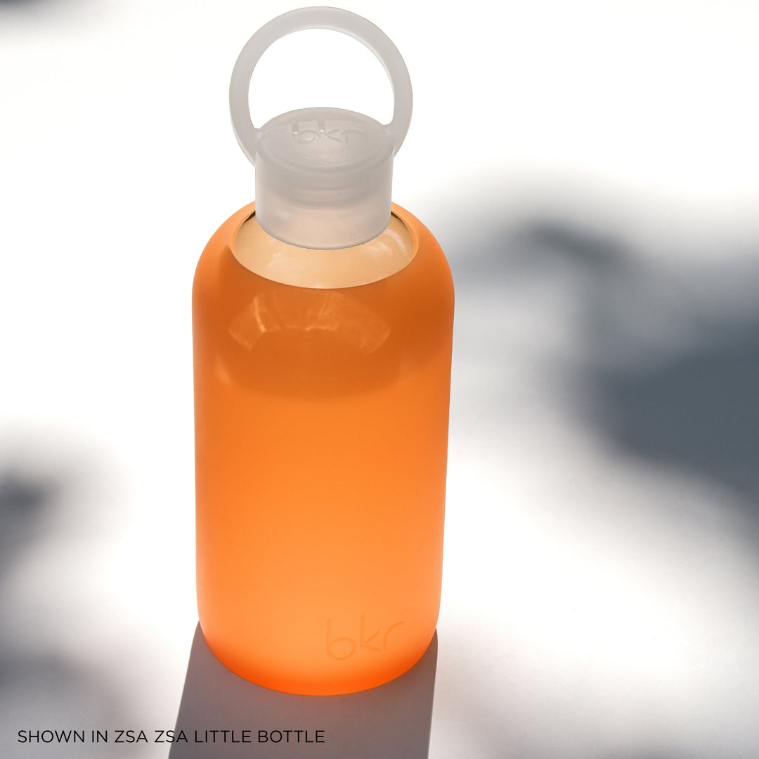 bkr Glass Water Bottle: 8oz ZSA ZSA TEENY BOTTLE 250ML (8OZ)