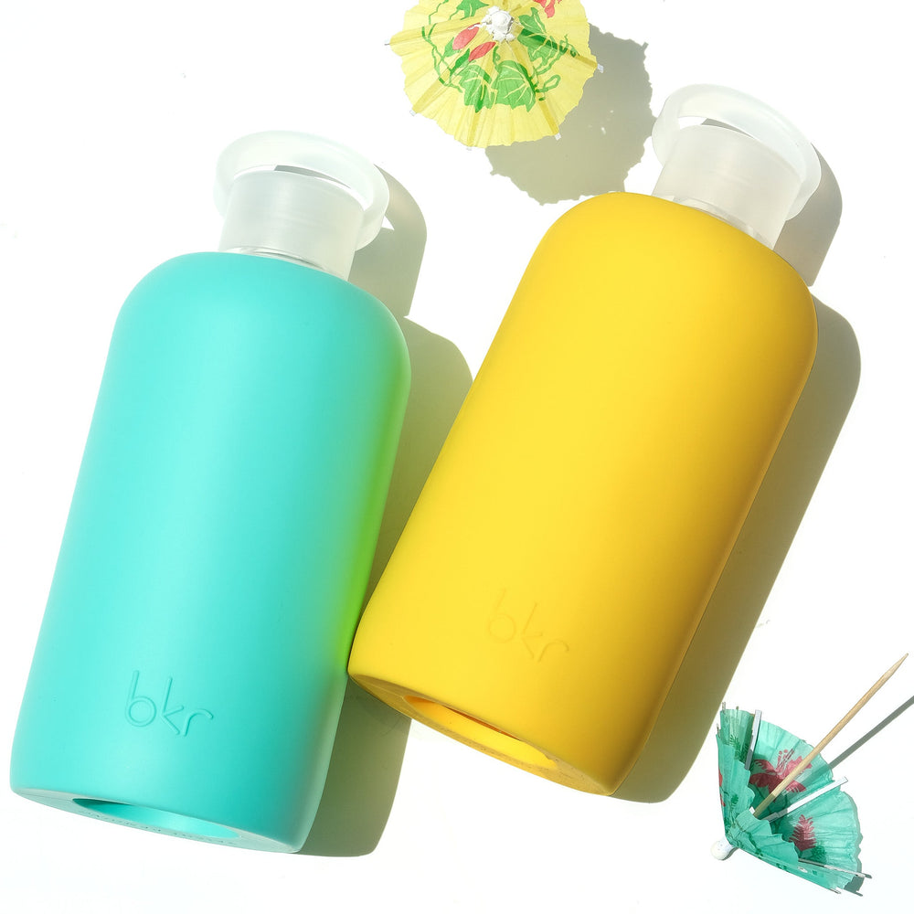 bkr Glass Water Bottle Kit: 32oz OUT OF OFFICE