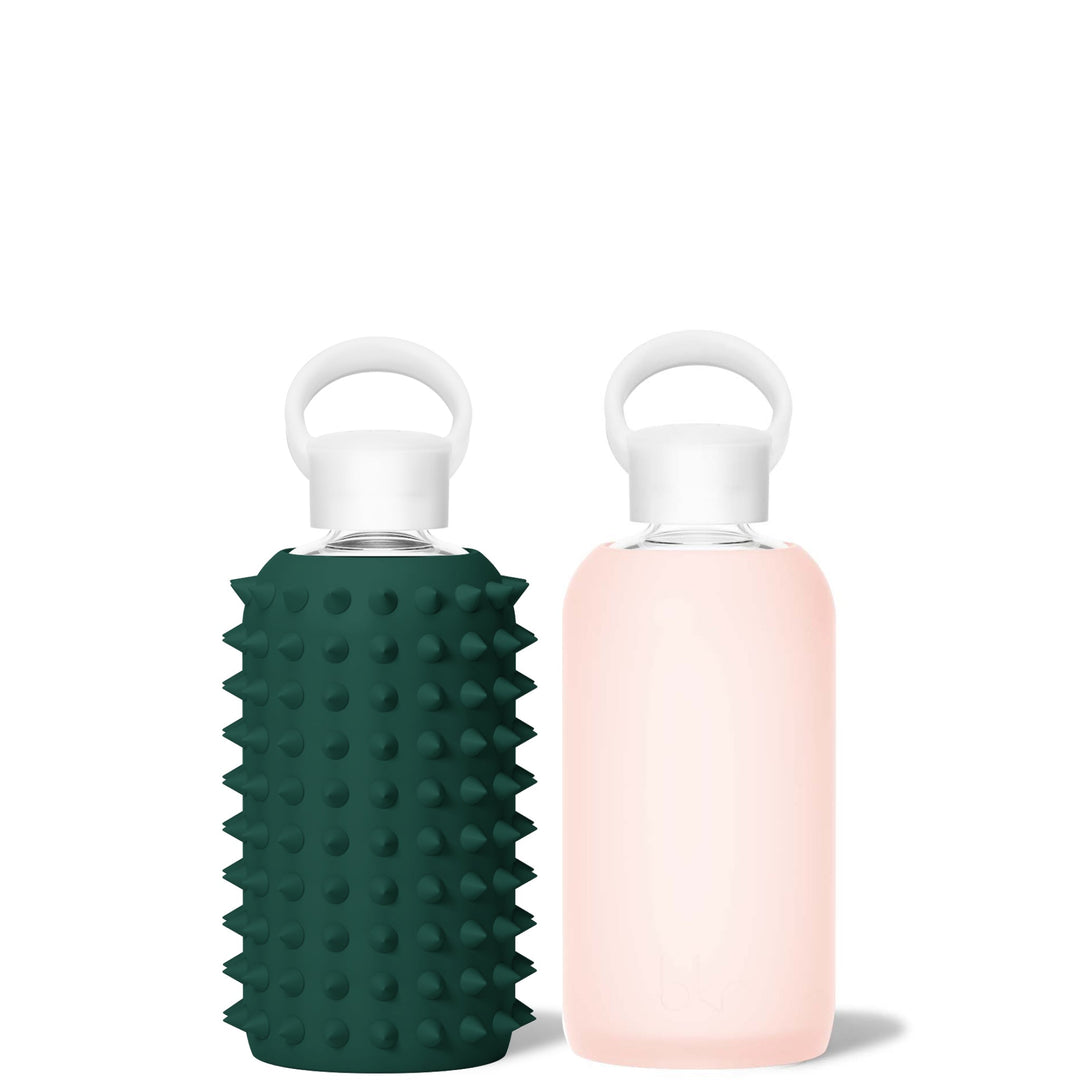 bkr Glass Water Bottle Set: 16oz WINTER BALLET