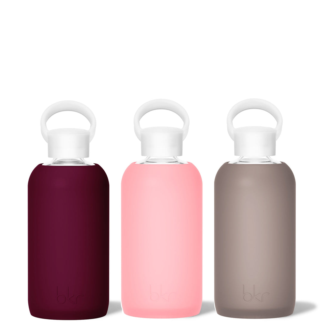 bkr Glass Water Bottle Set: 32oz BESTIE REUNION