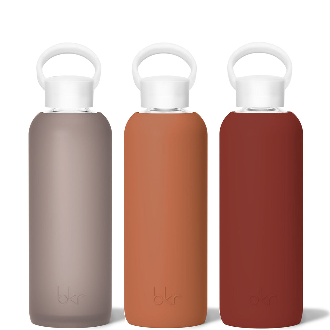 bkr Glass Water Bottle Set: 32oz EMOTIONAL SUPPORT COOKIES