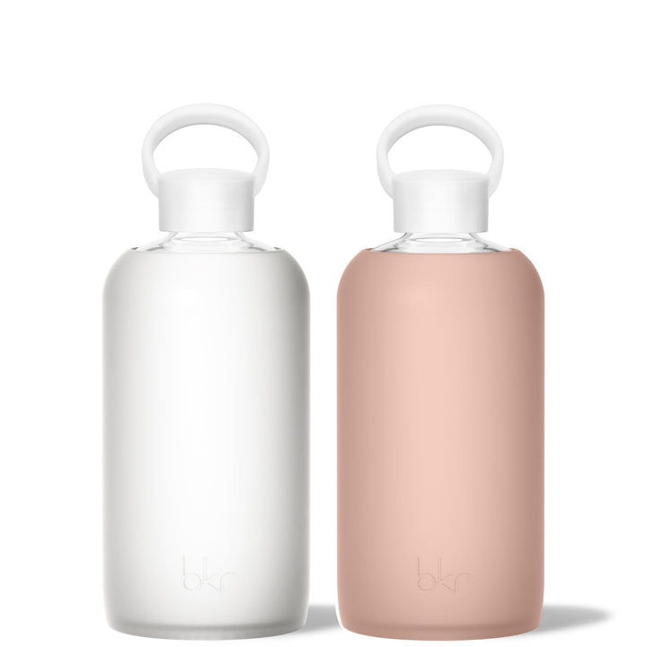 bkr Glass Water Bottle Set: Assorted ICE HOTEL