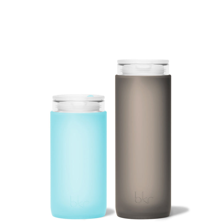 bkr Glass Water Bottle Set: Assorted THE LONG NIGHT