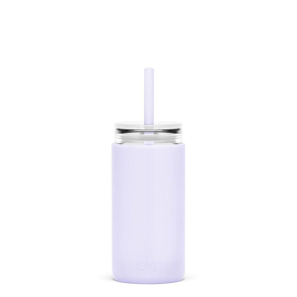 bkr Insulated Glass Tumbler: 12oz FOOF & THE COTTON CANDY CUP SIP KIT 355ML (12oz)