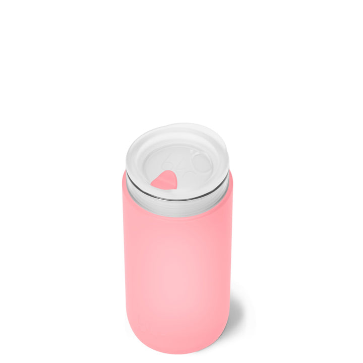 bkr Insulated Glass Tumbler: 12oz ROSE LITTLE CUP 355ML (12OZ)