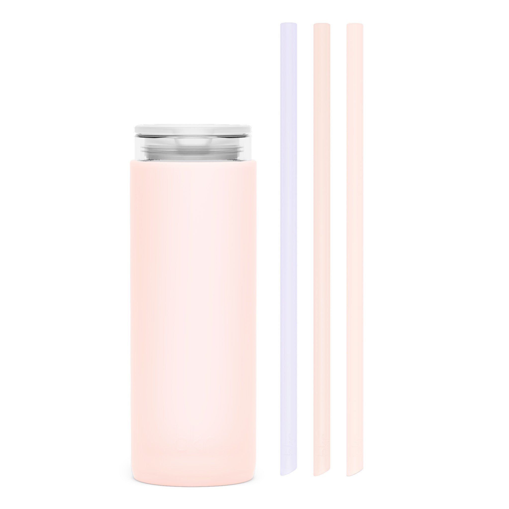 Reusable Glass Water Bottles with Silicone Sleeves | bkr