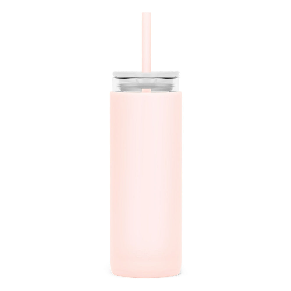 bkr Insulated Glass Tumbler: 16oz PARIS & THE COTTON CANDY CUP SIP KIT 500ML (16oz)