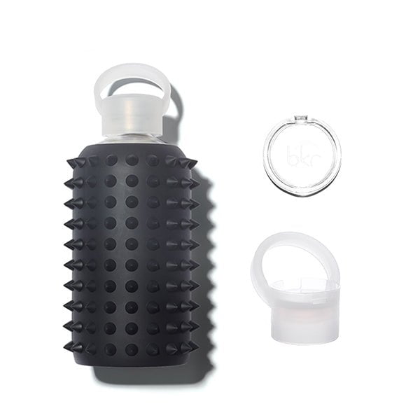 bkr Keep Kit: Compact + Glass Water Bottle: 16oz SPIKED JET KEEP KIT 500ML (16 OZ)