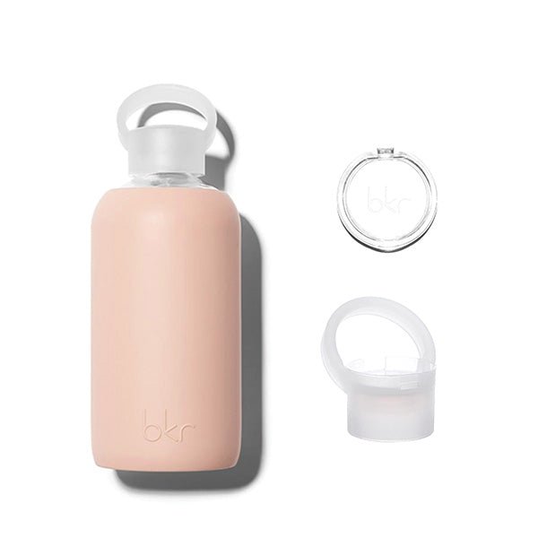 bkr Keep Kit: Compact + Glass Water Bottle: 16oz TEDDY KEEP KIT 500ML (16 OZ)