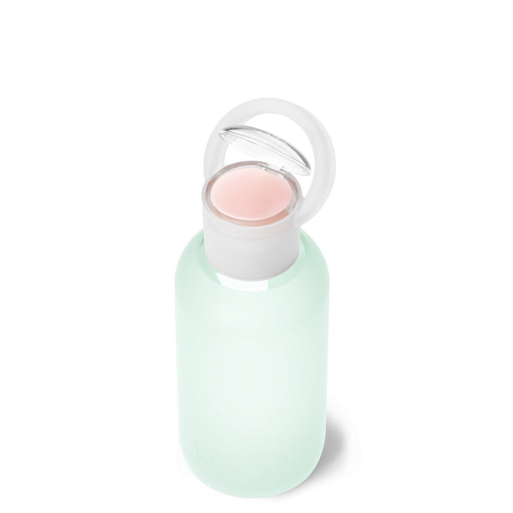 bkr Kiss Kit: Lip Balm + Glass Water Bottle Set: 16oz HAVEN - LITTLE KISS KIT 500ML (16OZ)