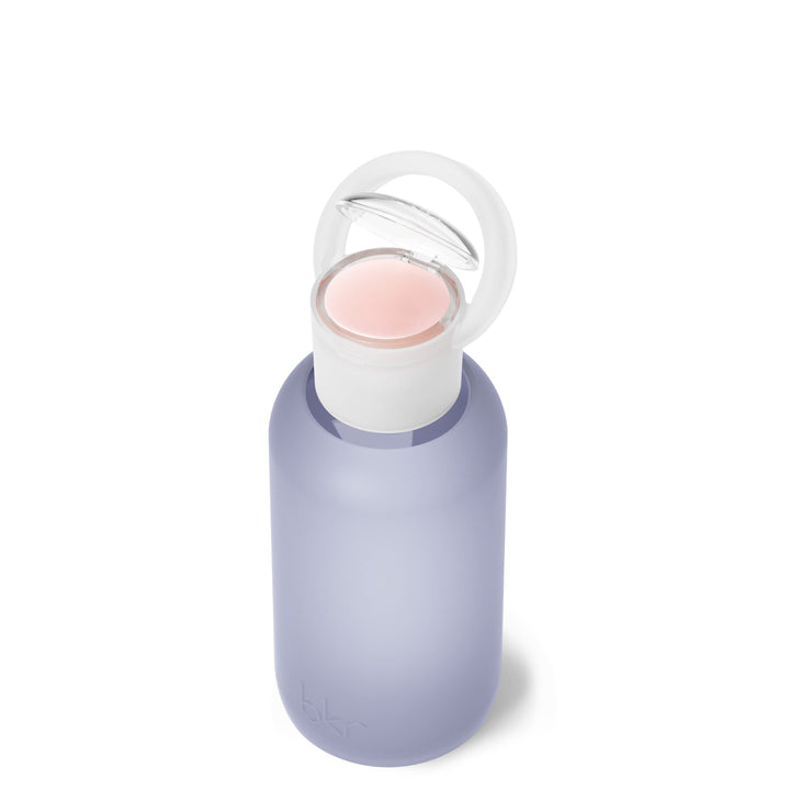 bkr Kiss Kit: Lip Balm + Glass Water Bottle Set: 16oz PANDORA - LITTLE KISS KIT 500ML (16OZ)