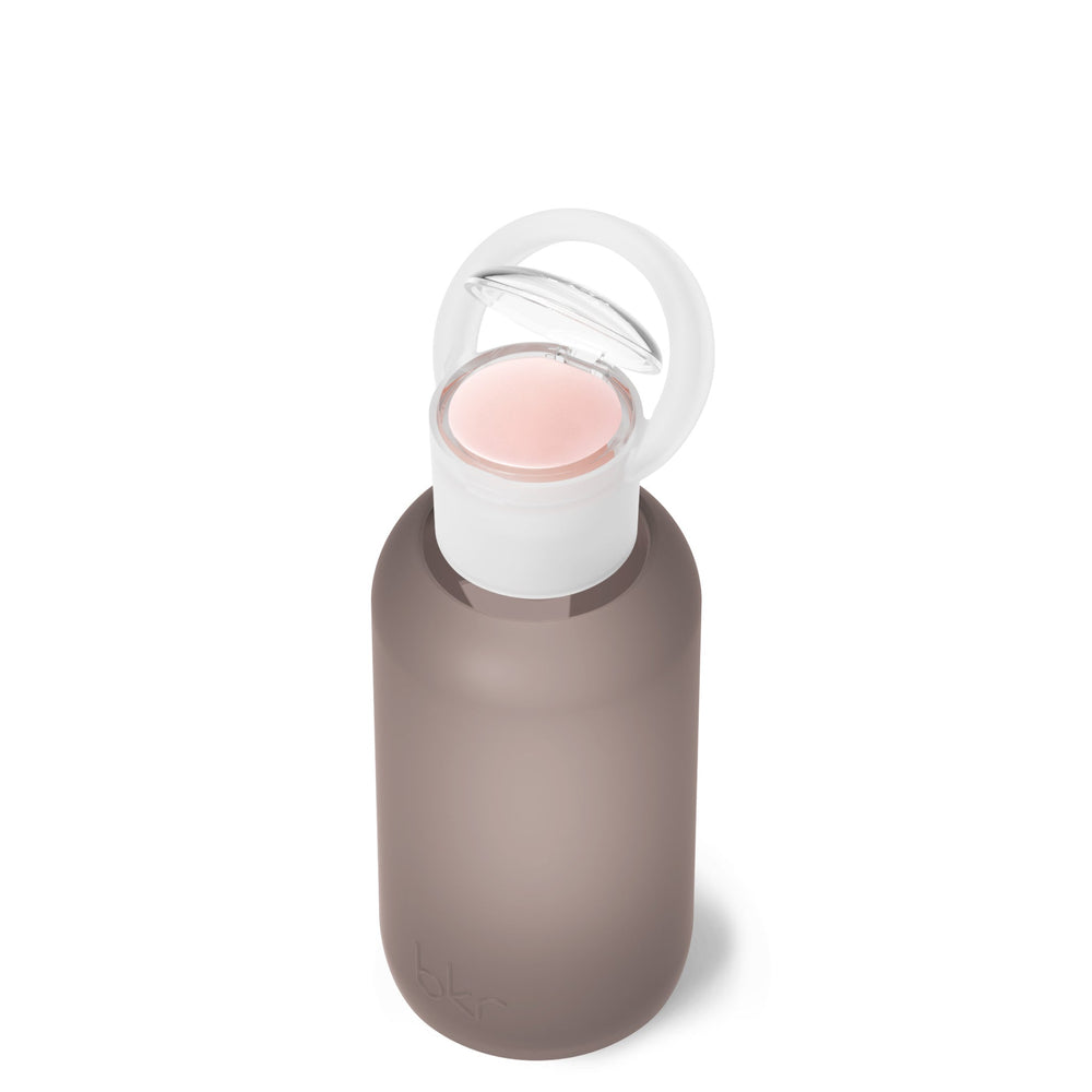 bkr Kiss Kit: Lip Balm + Glass Water Bottle Set: 16oz PORTER - LITTLE KISS KIT 500ML (16OZ)