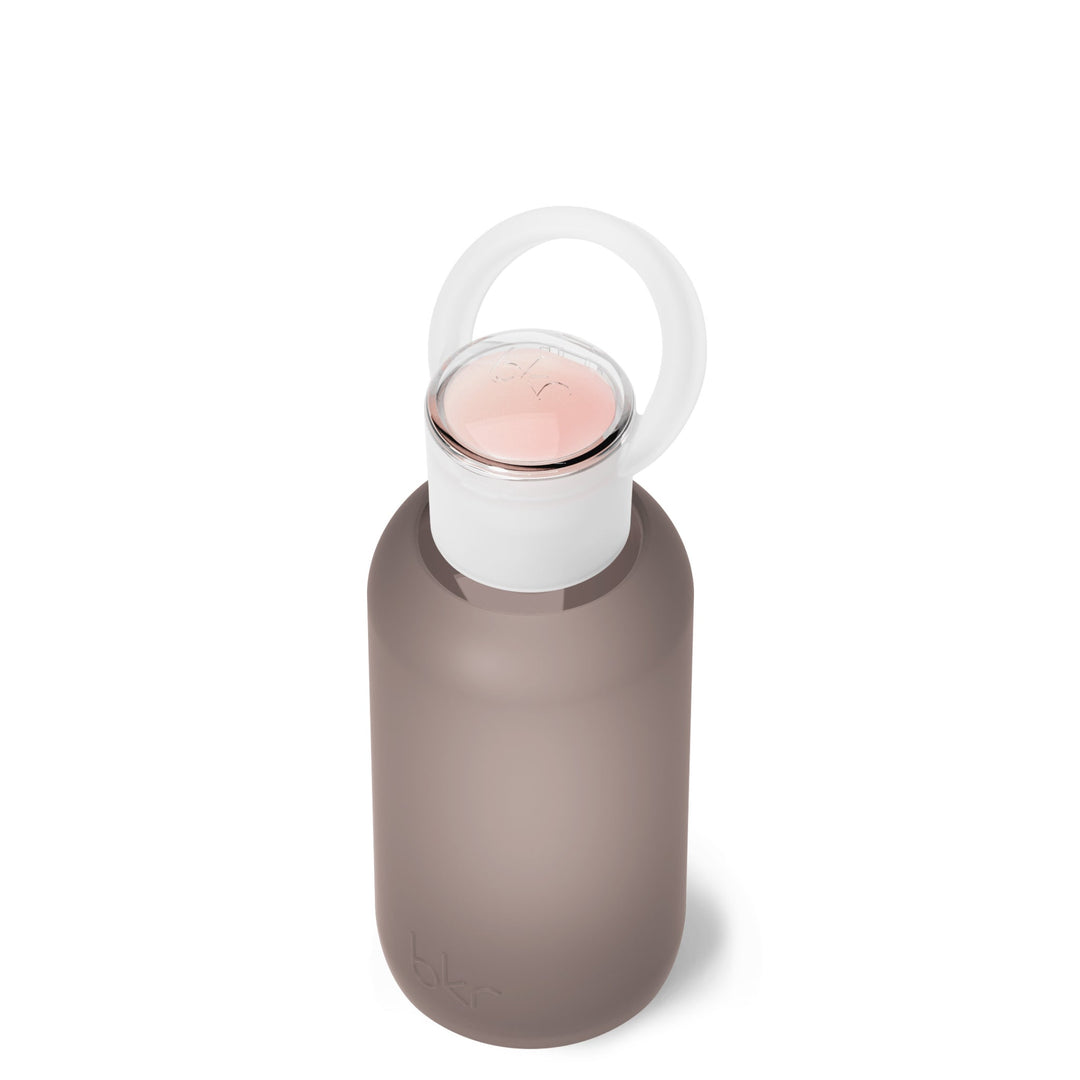 bkr Kiss Kit: Lip Balm + Glass Water Bottle Set: 16oz PORTER - LITTLE KISS KIT 500ML (16OZ)