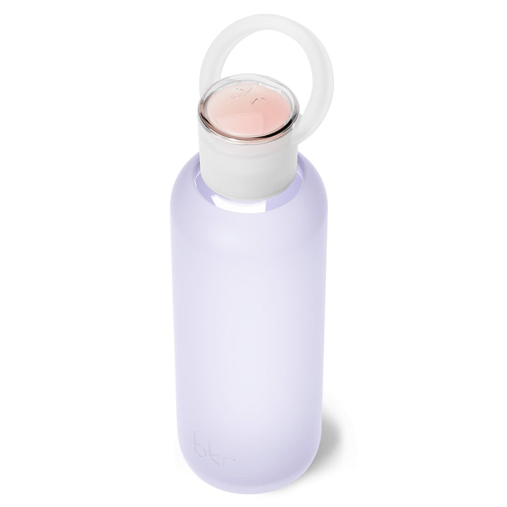 bkr Kiss Kit: Lip Balm + Glass Water Bottle Set: 32oz FOOF - DEMI BOTTLE KISS KIT 650mL (22 OZ)