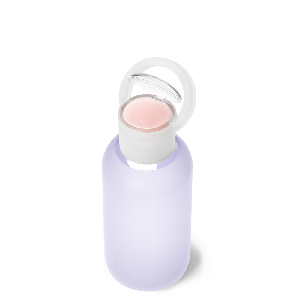 bkr Kiss Kit: Lip Balm + Glass Water Bottle Set: 32oz FOOF - LITTLE BOTTLE KISS KIT 500mL (16 OZ)