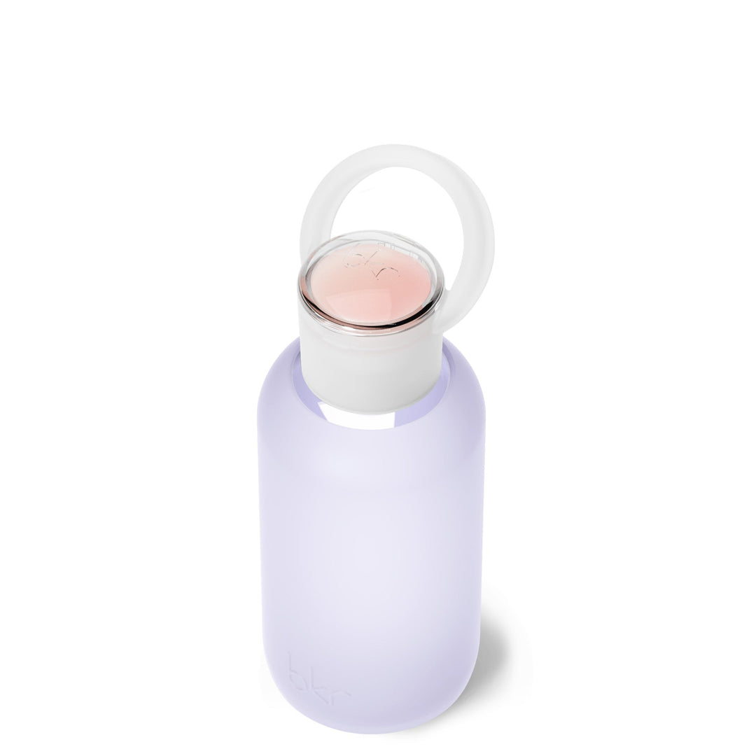 bkr Kiss Kit: Lip Balm + Glass Water Bottle Set: 32oz FOOF - LITTLE BOTTLE KISS KIT 500mL (16 OZ)