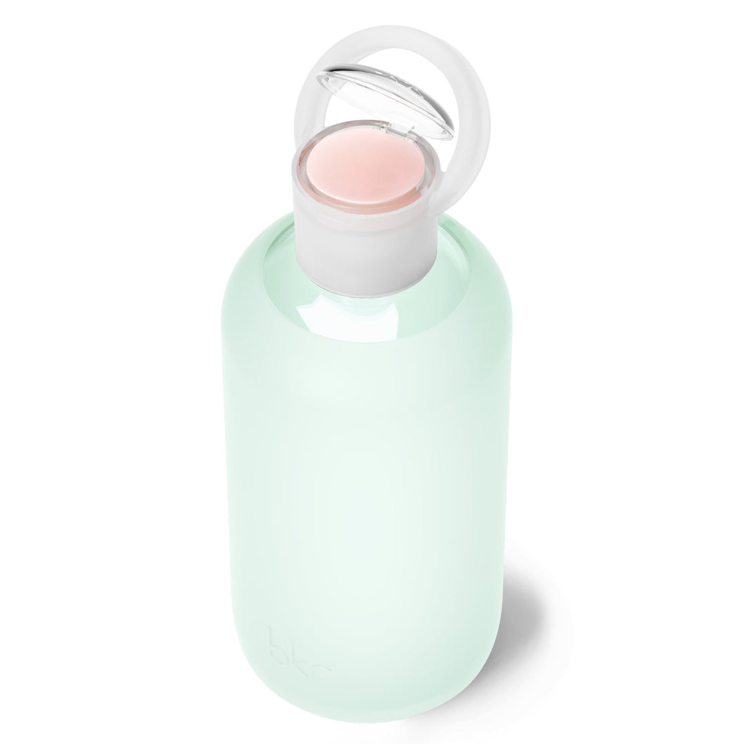 bkr Kiss Kit: Lip Balm + Glass Water Bottle Set: 32oz HAVEN - BIG KISS KIT 1L (32OZ)